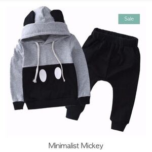 Mickey Mouse 2 pc Jogger hoodie set